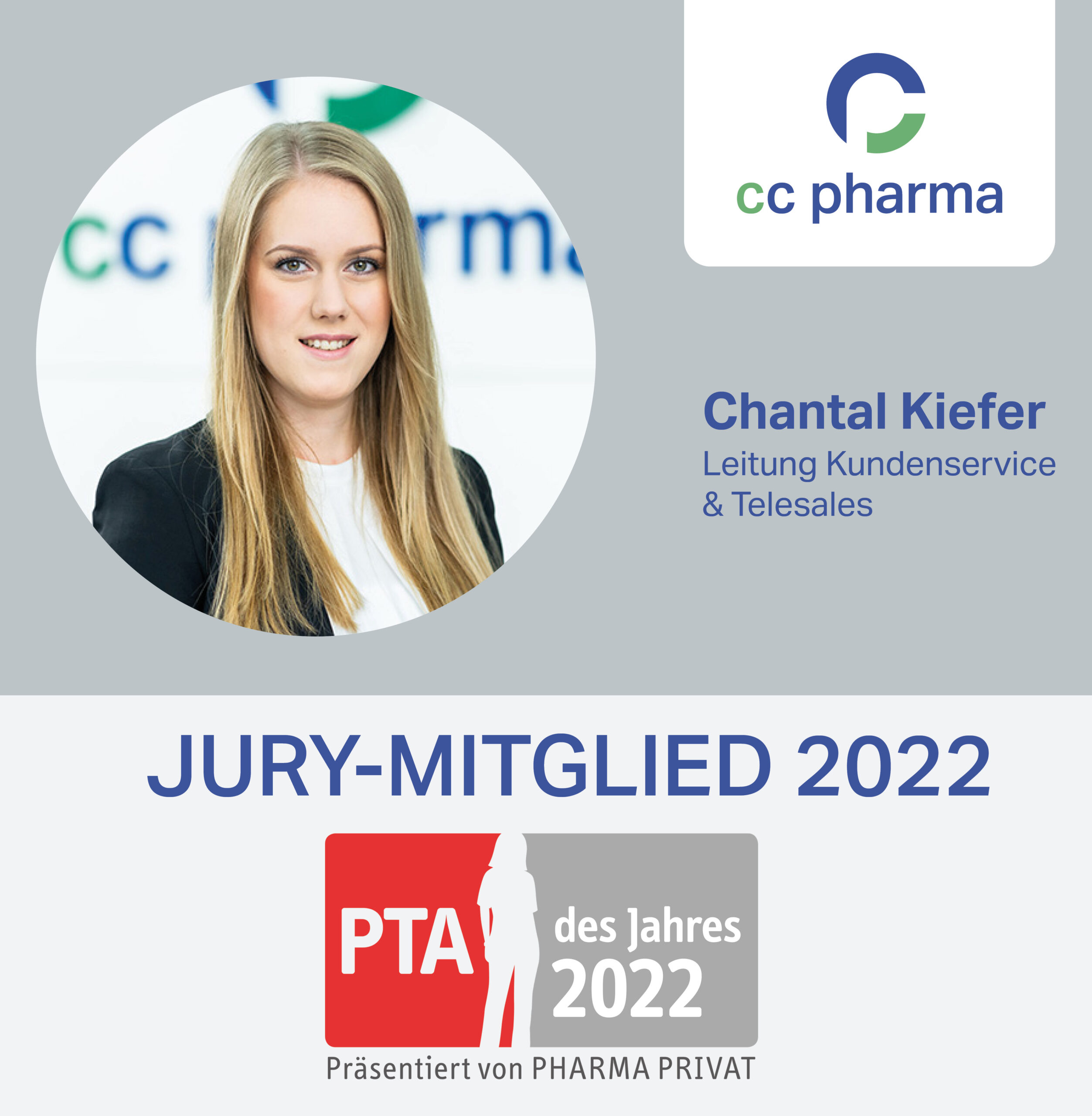 CC Pharma Jury-Mitglied beim PTA des Jahres-Wettbewerb