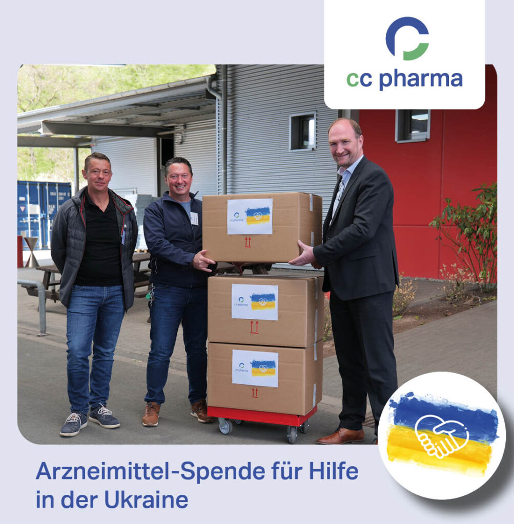 Arzneimittel-Spende für Ukraine!