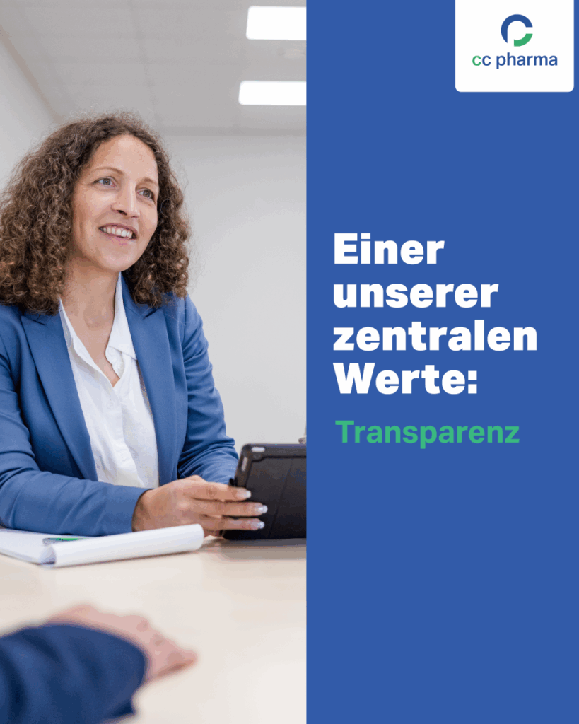 Transparenz bei CC Pharma! 🔍
