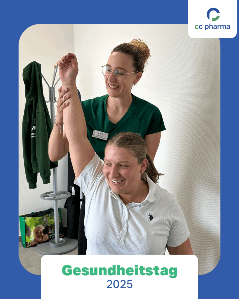 Gesundheitstag bei CC Pharma: Wohlbefinden im Fokus! ✨?